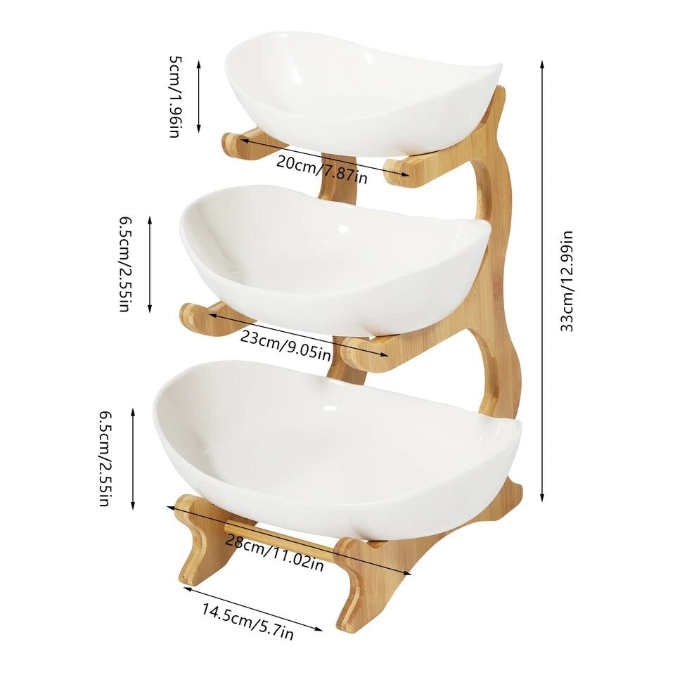 Orchard 3-Tiered Fruit Stand