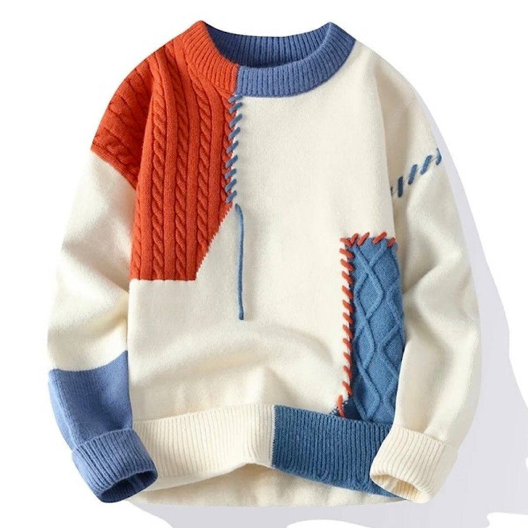 Stitched Harmony Sweater