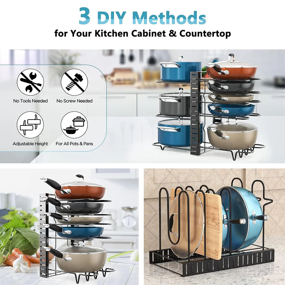 IronHold Cookware Organizer