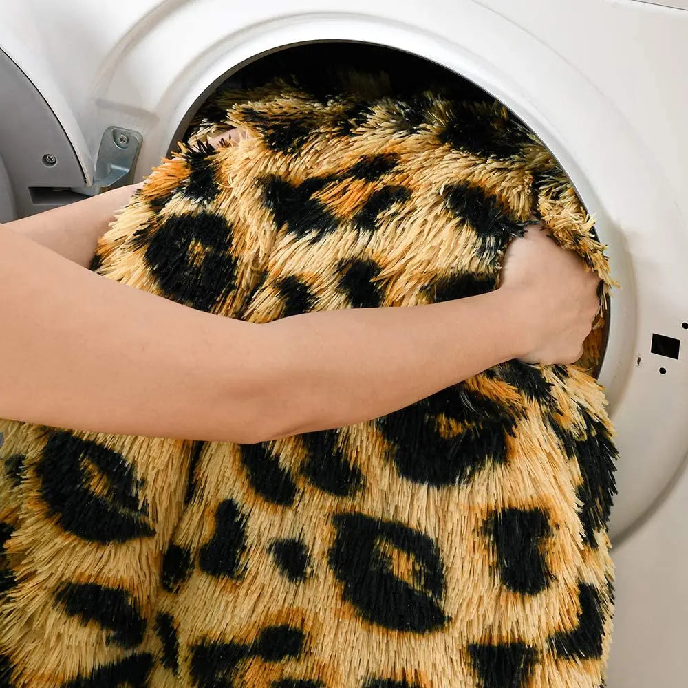 Luxe Leopard Throw