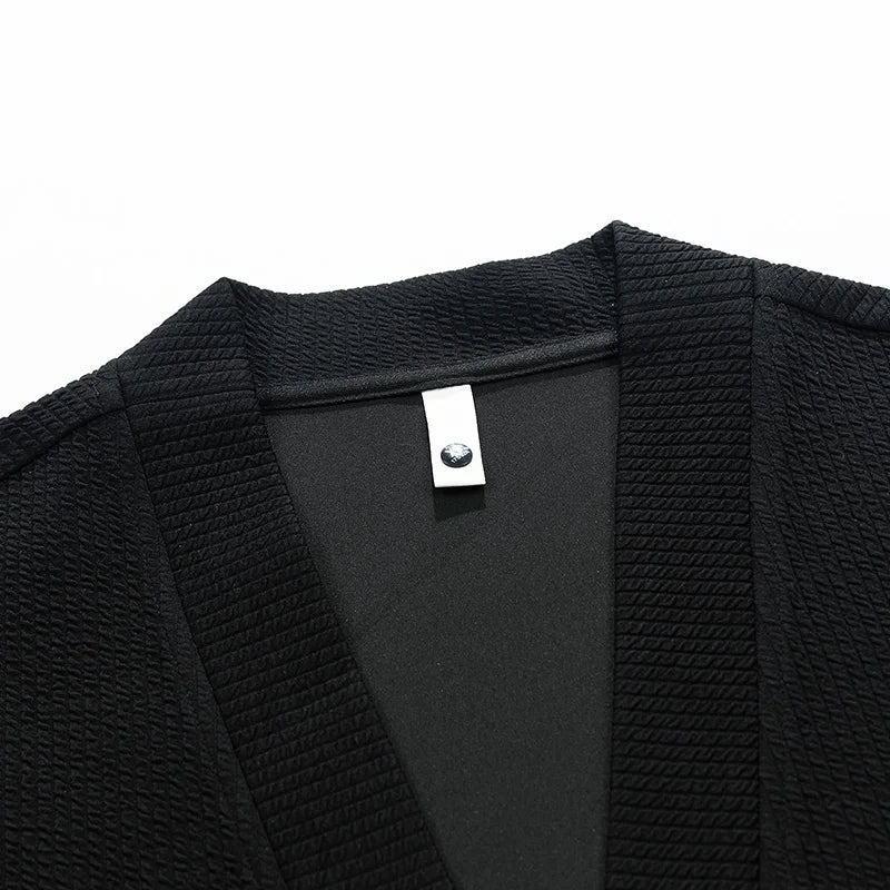 Men's Essential Ribbed Cardigan