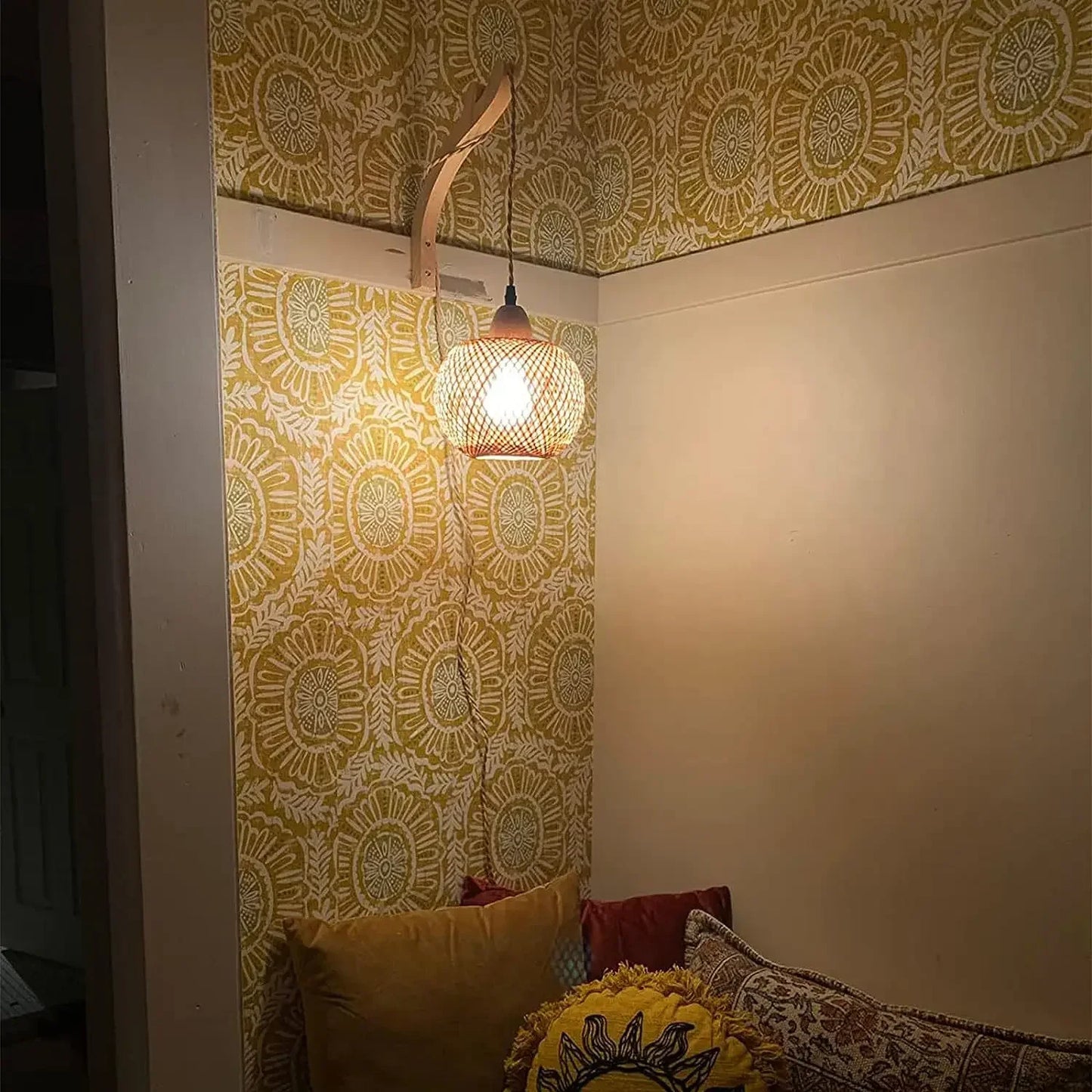 Boho Beam Wall Lamp