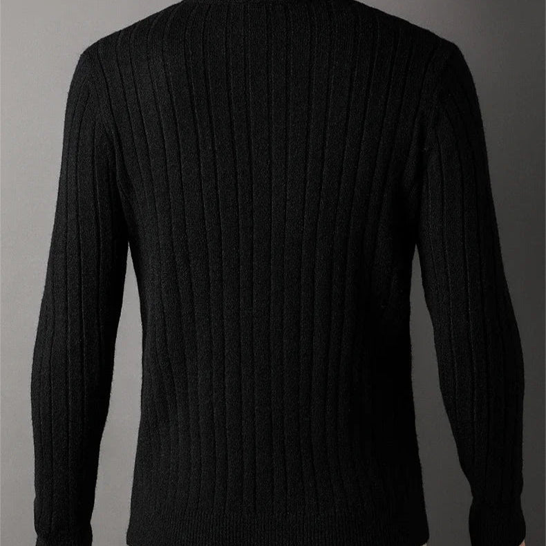 Cable Luxe Quarter-Zip